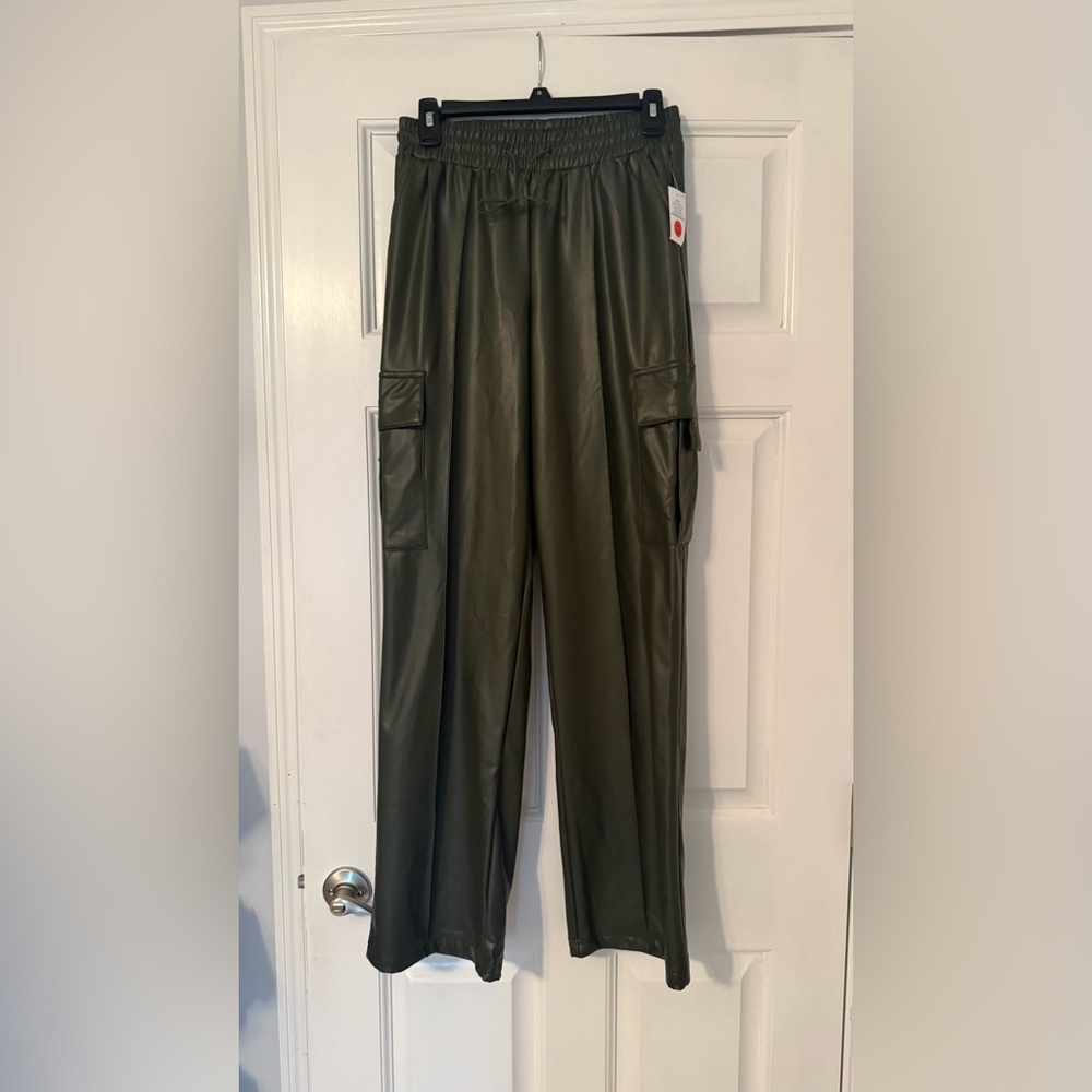 Like an Angel Dark Green Stretch Pants